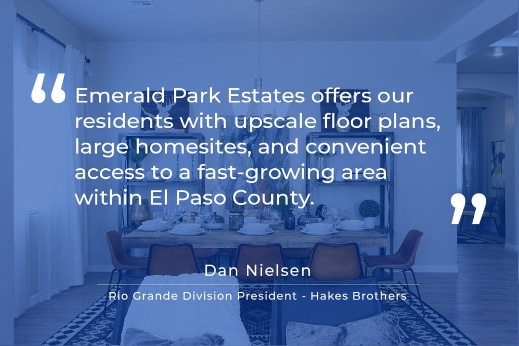 New Home Community in Horizon City, Emerald Park Estates