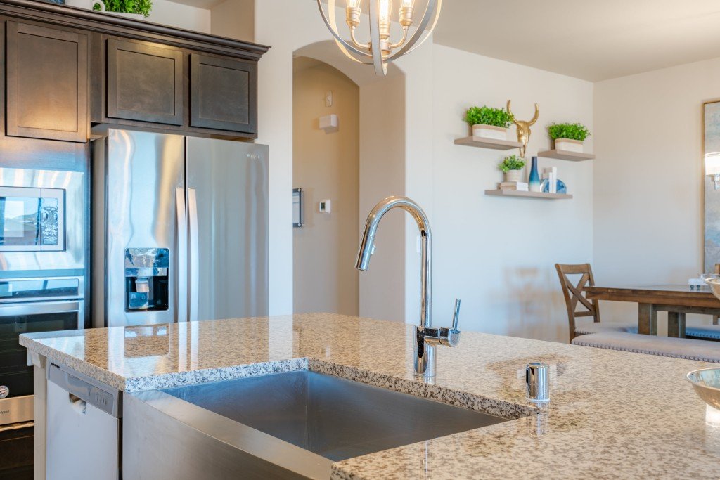 Kitchen in 1907 Model Home