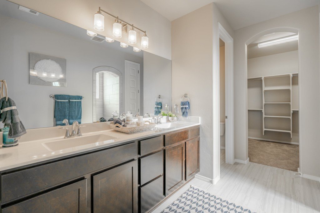 Bathroom in 1907 Model Home