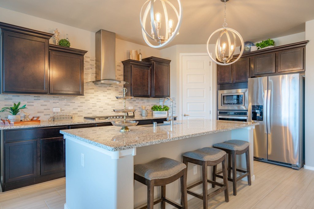 Kitchen in 1907 Model Home