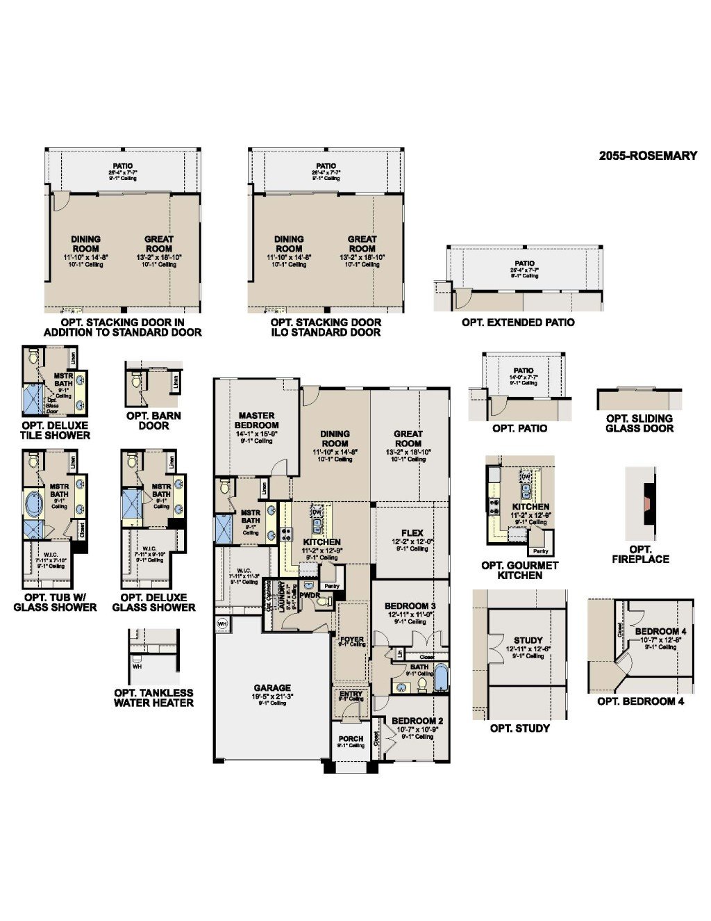 Rosemary Home Design Layout