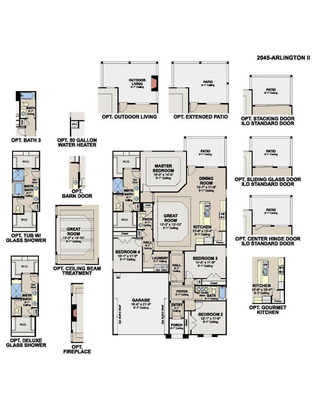 2045 Arlington Home Design Layout